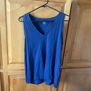 Madewell Women's Deep Blue Tank Top